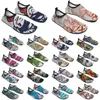 Hommes femmes chaussures personnalisées bricolage chaussure d'eau mode baskets personnalisées multicolore267 hommes formateurs de sport en plein air