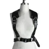 Men's Tank Tops Leather Chest Leg Garter Harness Men Adjustable Sexual Body Bondage Cage Belts Fetish Gay BDSM Rave Sex Toy