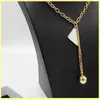 Collier Femmes Hommes De Luxe Designer Colliers Triangle Pendentif P Collier Bijoux De Mode Or Colliers Chaîne Lien De Mariage Partie 2023