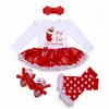 Pagliaccetti Abito di Natale Ragazze Costume Fancy Party Principessa Cosplay Bebes Babi Set di compleanno per bambini Vestiti per bambina 221117