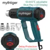 Heat Guns 2000W Professional Air with 2 Temperature Modes Hands-Free Stand Built-in Ideal for Stripping Paints Soldering 221118