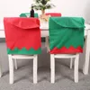 Chair Covers Creative Durable Christmas Cover Dining Elf Big Hat Holiday Seasonal 63 47cm Decoration Dinner Nonwovens