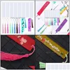 Bookmark Bookmark Desk Accessories Office School Supplies Business Industrial 16 Pcs Resin Mold Kit With 8Pcs Colorf Tassle Birthday Dh3Km