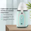 Flaskvärmare sterilisatorer# Snabbt uppvärmningssköterska USB -laddning Portable Travel Warmer Easy Clean i bil Multifunktionell konstant temperatur Baby Milk 221117