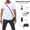 1pc mobiltelefonband charms universal crossbody patch lanyards mobil band lanyard justerbar karabiner rep hängande korthållare