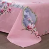Bedding Sets European Ornate Pattern Flowers Bed Sheet Duvet Cover Pillowcase Set Thicken Geometric Stripe Kids Adult