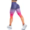 Yoga kl￤der tryckta leggings fitness kvinnors byxor skjuter upp l￶pande tights tr￤ning leggins smala yoga pant gymkl￤der h￶g midja byxor t220930