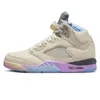 air jordan 5 5s retro jordan5s j5 off white Jumpman Men Women Basketball Shoes 【code ：L】 Plaid Dusk Olive A Ma Maniere Craft Light Sports Trainers Sneakers