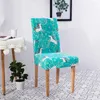 Stol t￤cker Office Banket Hall Recliner Cover Dustproakt Universal Elastic Wedding Restaurant tryckt fast f￤rg Modern 001