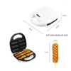 Bread Makers 220V Small Size Dog Roller Sausage Heating Machine Barbecue Home Kitchen Cake Maker