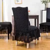 Chair Covers Spandex Seat Stretch Dinner Table Living Room Home Decor Bar Office Pedicure Fluffy Cover For