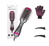 Hair Curlers Straighteners Upgrade 3 In 1 Dryer Volumizer Air Styling Brush Professional Blow Comb Curling Iron Straightener W