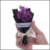 Fiori decorativi ghirlande di San Valentino regalo di alta qualit￠ di lavoro di fiori secchi Mini bouquet delicati fiori artificiali stili dhsdc