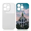 Couvertures de téléphone 3D imprimables par sublimation pour iPhone 14 Series Mobile Phone Cases Blank K109