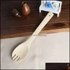 Cooking Utensils Natural Bamboo Soup Spoon 6 Styles Wooden Color Kitchen Spata Non Stick Cooking Shovels Utensils Selling 1 3Zl E19 Dhwyq