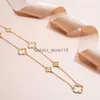 Designer Jewelry Famous Brands Gold and Diamonds Clover 18k Set Necklace Women