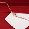 Designers halsband Shiny Diamond Pendant Fashion Metal Halsband Nyckel Designer smycken Populära damer Män älskar hänge mycket bra CH2660