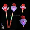 Party Favor Led Light Up Toy Stick Large Size Merry Christmas Party Flash Snowman Santa Claus Fluorescent Sticks 2 9Ky J1 Drop Deliv Dh62T