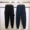 Topstoney, pantalones de diseñador para hombre, etiqueta lateral, isla, doble bolsillo, tela de rizo, cordón, monos de piedra de marea