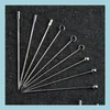 Strumenti da bar 4 Stili Martini Cocktail Picks Olive Fork Fruit Sign Decorazione Acciaio inossidabile Needle Bar Tools Drop Delivery Home Garde Dhitn