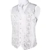 Hommes Gilets DiBanGu Classique Blanc Costume Gilet Cravate Ensemble Pour Hommes Marié Homme De Mariage Banquet Fête Formelle D'affaires Gilet Cravate Noeud Papillon 221118