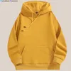 Men's Hoodies Sweatshirts Autumn Winter Fleece Men Plain Black White Pullover Warm Casual Basic Korean Fashion HOODI 221117