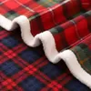 Couvertures Plaid Blanket Throw Cover Anti-Static Reversible For All-Season