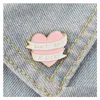 Pins Broches Mode Roze Hart Broches Grappige Emaille Broche Pins Liefde Sieraden Fit Rugzak Jas Trui Hoed Jassen Accessoires F Dh1Qv