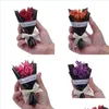 Fiori decorativi ghirlande di San Valentino regalo di alta qualit￠ di lavoro di fiori secchi Mini bouquet delicati fiori artificiali stili dhsdc