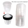 Spray Guns Paint Cup 160/400/600/800ml Mixing 10pcs Disposable Pot with Inner Lids 221118