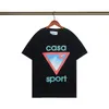Designer Herren T-Shirt Sommerstil T-Shirts Stickerei Casablanc Brief drucken losen Tees Trend Kurzarm Casual Shirts Tops Asian Size S-XXL