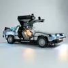 Блоки светодиодные освещения для Creator Delorean Back To The Future Time Machine 10300 Building Bricks Детские игрушки не включают в себя модель 221117