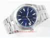 4 Stijl Mode Mannen Horloge GLOEDNIEUWE 41 MM 4500 V 4500 V/110A-B128 Blauwe Wijzerplaat Mechanische Transparante automatische Sapphire Crystal Heren Horloge Horloges