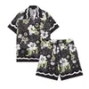 Chemise de créateur hommes chemises boutonnées imprimer chemise de bowling Hawaii Floral décontracté hommes coupe ajustée à manches courtes robe hawaïenne