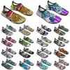 Scarpe personalizzate da donna per uomo Scarpa da acqua fai-da-te sneaker personalizzata moda multicolore143 scarpe da ginnastica sportive da uomo