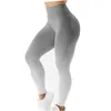 Roupa de ioga 4 cores ioga perneiras sem costura da cintura de cintura High Gym Mix Colors Calça de fitness Girl/fêmea Treles de treino esportivo calças para mulheres T220930