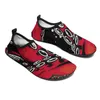 men women custom water shoes cartoon animal design diy word black white blue red color mens trainer 039