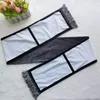 Polyester Sublimation Scarf Textile 6 Panels Winter Towel Thermal Transfer Neck Scarves with Tassels
