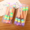 Stylos gel 20 pcs dessin animé crème glacée en gros papeterie créative mignon étudiant aiguille peinture à base d'eau 221118