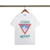 Mens Designers T Shirt Man Womens tshirts With Letters Print Short Sleeves Summer Shirts Men Loose Casablanc Tees Asian size S-XXL H097