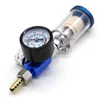 Spray Guns Gun 1/4" Thread Scratch Mini Air Pressure Regulator Gauge In-Line Water Trap Filter Compressors Tools 221118