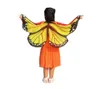Neue Design Butterfly Wings Pashmina Schal Kinder Jungen Mädchen Kostüm Accessoire GB4473002081