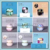 Tea Caddies Mti Styles Tea Caddies Jar Storage Container Box Candle Bk Cereals Hermetic Pots Kitchen Organizer Cans Iron Tins Drop D Dhq6O