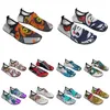 custom men women water shoes cartoon animal design diy word black white blue red color mens trainer 034