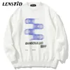 Maglioni da uomo LENSTID Uomo Hip Hop Maglione lavorato a maglia Modello creativo Stampa Streetwear Harajuku Autunno Hipster Casual Maglieria Pullover 221117