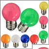 Party Decoration Party Decoration Home Mini E27 Energy Saving Led Ball Bbs Mti Color Incandescent Decorative Luminous Props Drop Del Dhcbu