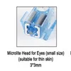 Mesoterapi Meso Gun Needle Wrinkle Borttagning Kirurgiskt stailess Steel 5/9 Nålar Användning för Bella Vital Machine 177