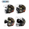 Hełmy motocyklowe Vintage Full Face Scorpion Hełm Mężczyźni Kobiety Personalizuj odłączany podbród Motocross Racing Off Road Combined Casque