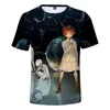 Erkekler Tişörtleri 2022 O yaka 3D Gömlek Günlük Kısa Kollu Çocuk Vaat Edilen Neverland Erkek/Kız Yaz Moda Harajuku Anime T-Shirt