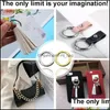 Craft Tools Metal Spring Clasps O Ring Openable Round Carabiner Keychain Bag Clip Hook Dog Chain Buckle Connector For Diy Jewelry Ma Dhcrr